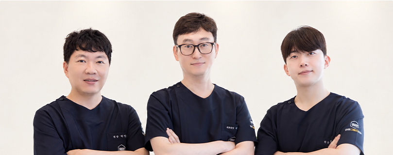 3인 의료진의 분과별 협진 진료